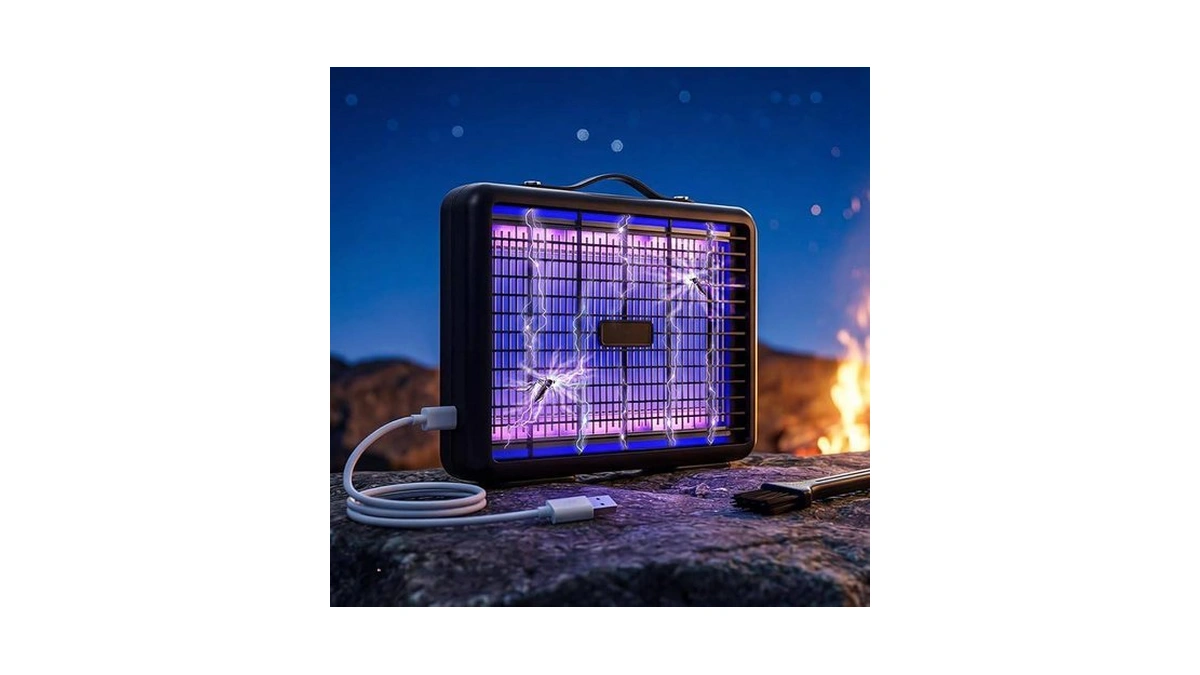 Electric Bug Zapper Indoor Outdoor, 100,000-hour Led Mosquito Zapper With
