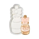 Flycalf Wedding Cookie Cutters With Plunger Stamps Champagne Bridal Shower