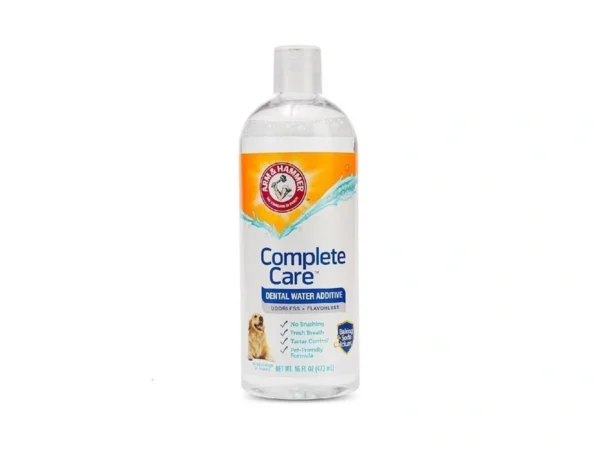 Arm & Hammer Complete Care Dog Dental Water Additive, Odorless