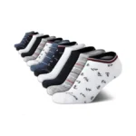Tommy Hilfiger Womens No Show Socks -12 Pack Cotton Blend