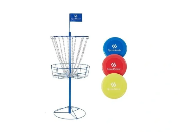 Speedarmis Disc Golf Basket Targets - Portable Golf Baskets With