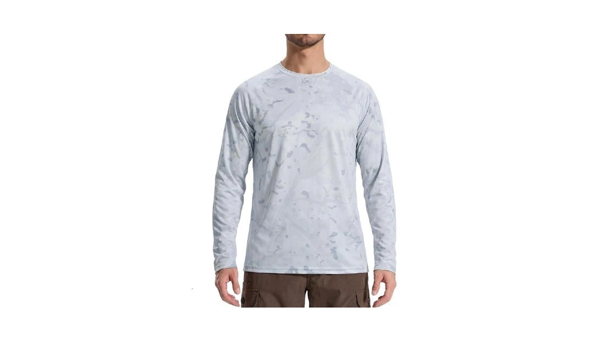 Loogu Men's Upf 50+ Uv Sun Protection Spf Rash Guard