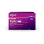 Amazon Basic Care Clearlax Polyethylene Glycol 3350 Powder For Solution,