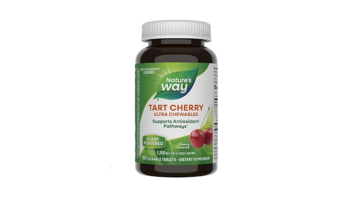 Nature's Way Tart Cherry Ultra Chewables, Supports Antioxidant Pathways* With