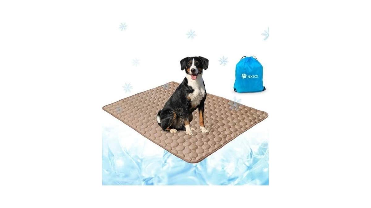 Dog Cooling Mat For Dogs, 59 X 40 Inch Washable