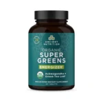 Ancient Nutrition Supergreens Energizer Tablets, Organic Superfood Tablets With Caffeine,