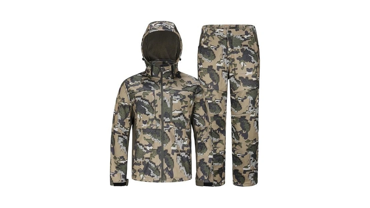 Uiihunt Hunting Clothes For Men With Fleece Lining: Camo Hunting