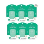 Amazon Basics Extra Comfort Mint Dental Floss, Shred Resistant, Slides