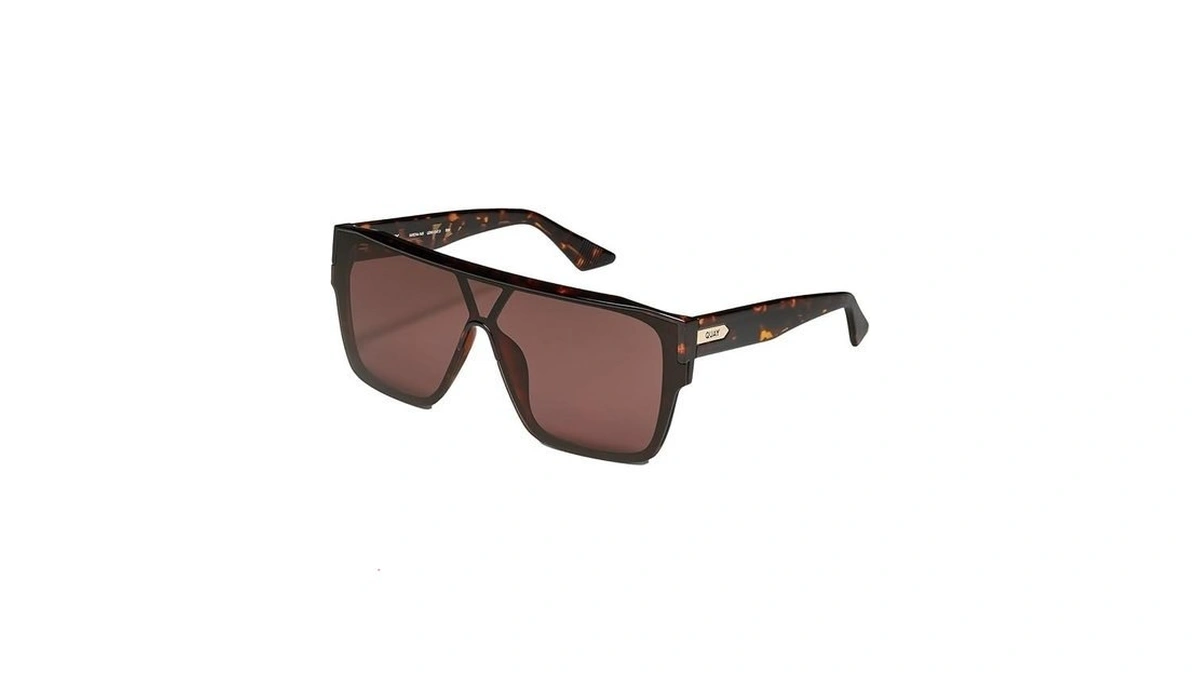 Quay - Men's Sunglasses, Shield Lenses With Uv Protection, Oversized