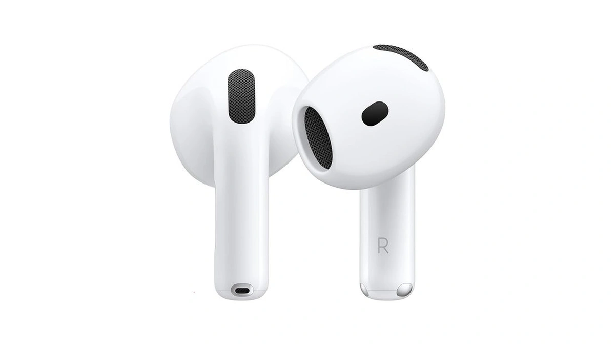 Apple Airpods 4 Wireless Earbuds, Bluetooth Headphones, Personalized Spatial Audio,