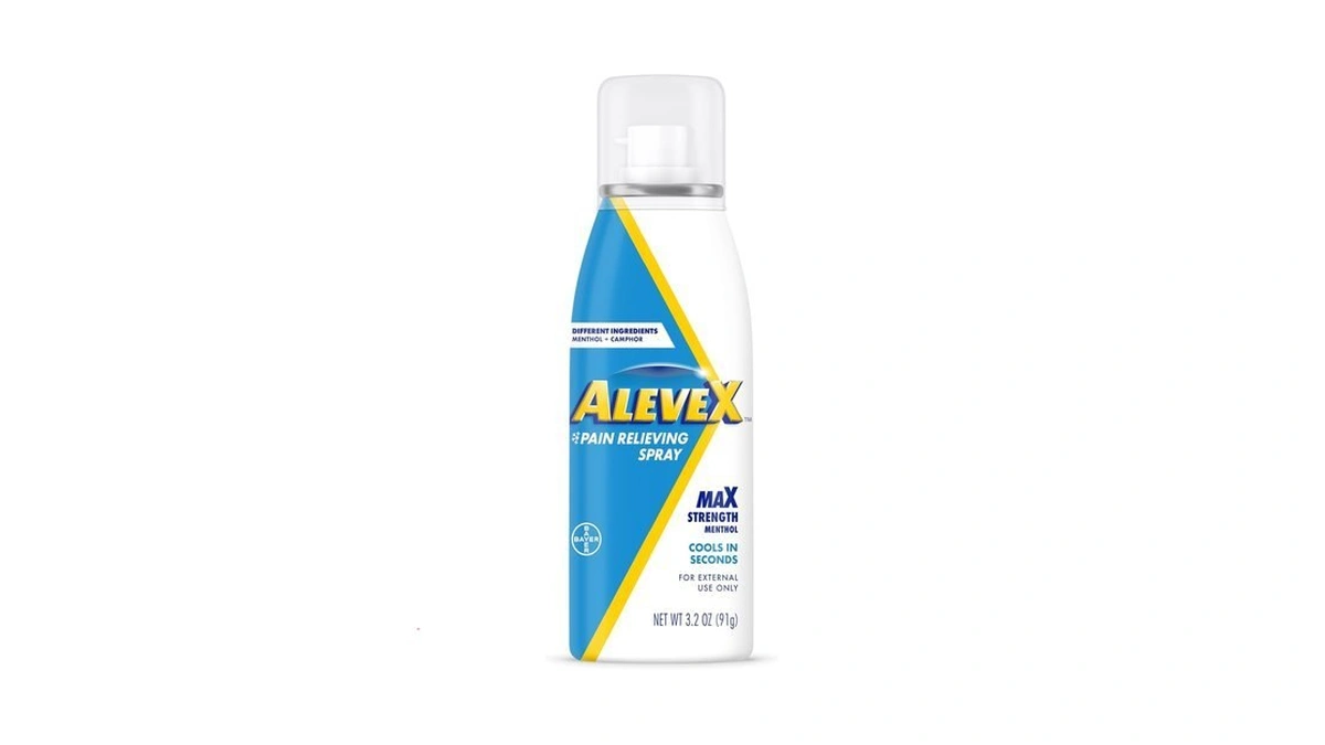 Alevex Pain Relieving Spray, Fast Acting & Fast Drying For