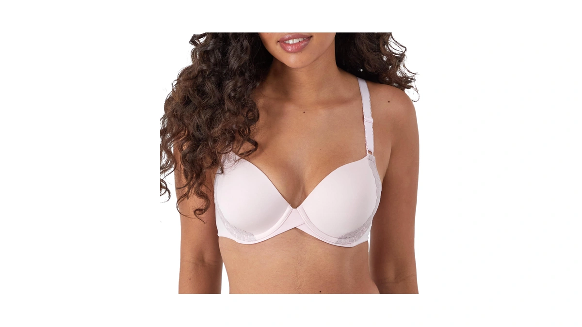Maidenform Women's One Fab Fit Underwire Bra, Demi T-shirt Bra,