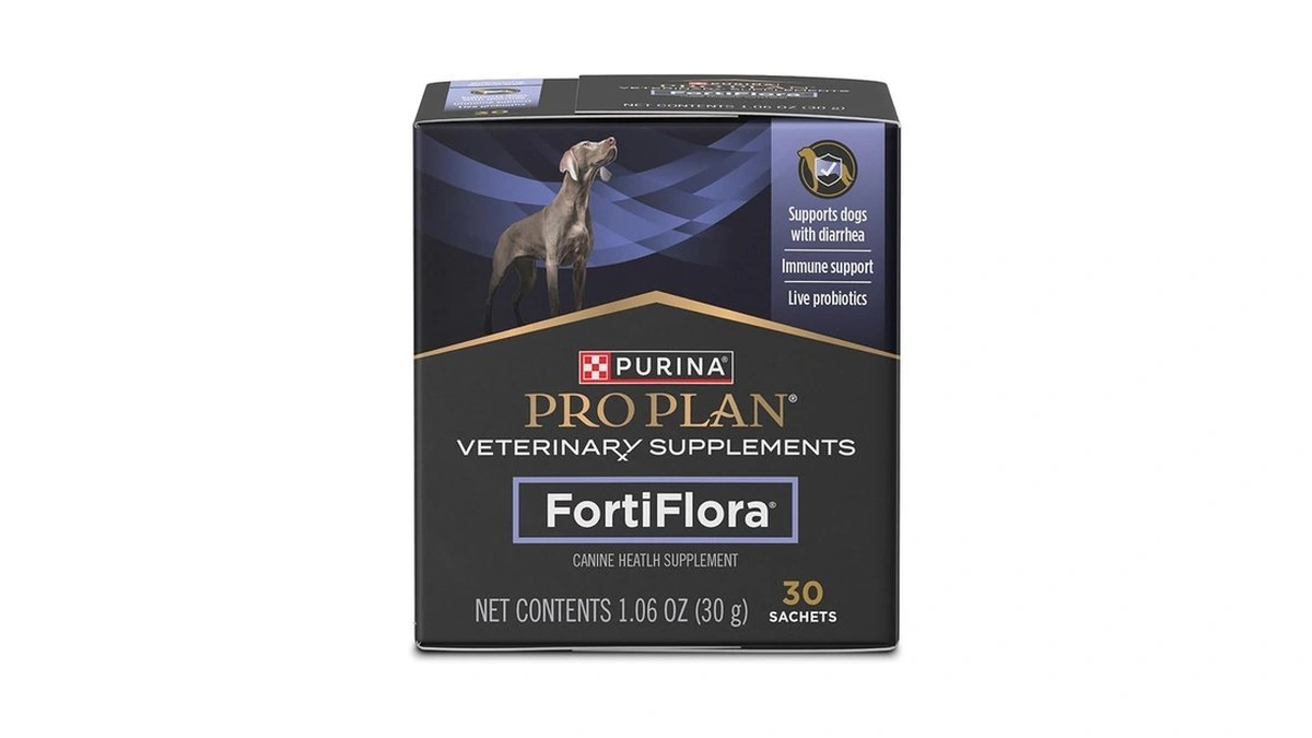 Purina Pro Plan Veterinary Supplements Fortiflora Daily Probiotics For Dogs,