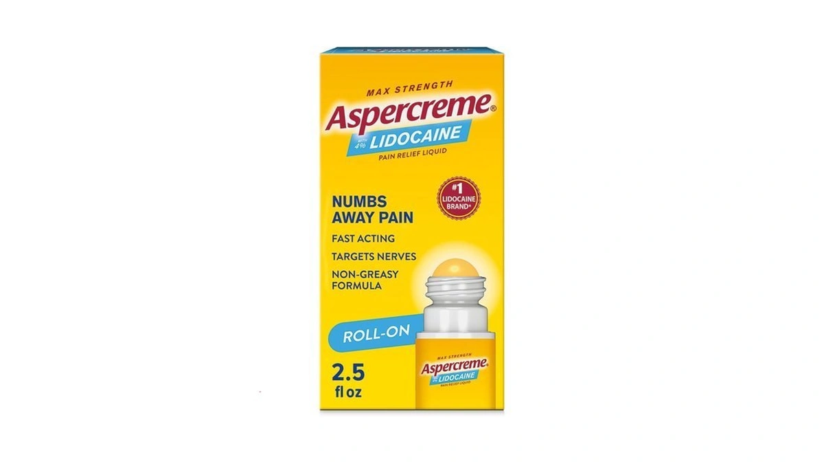 Aspercreme Odor Free Max Strength Lidocaine Pain Relief Liquid With