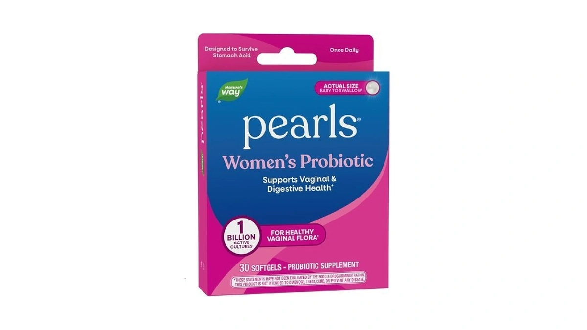 Nature's Way Women's Probiotic Pearls, Supports Vaginal And Digestive Health*,