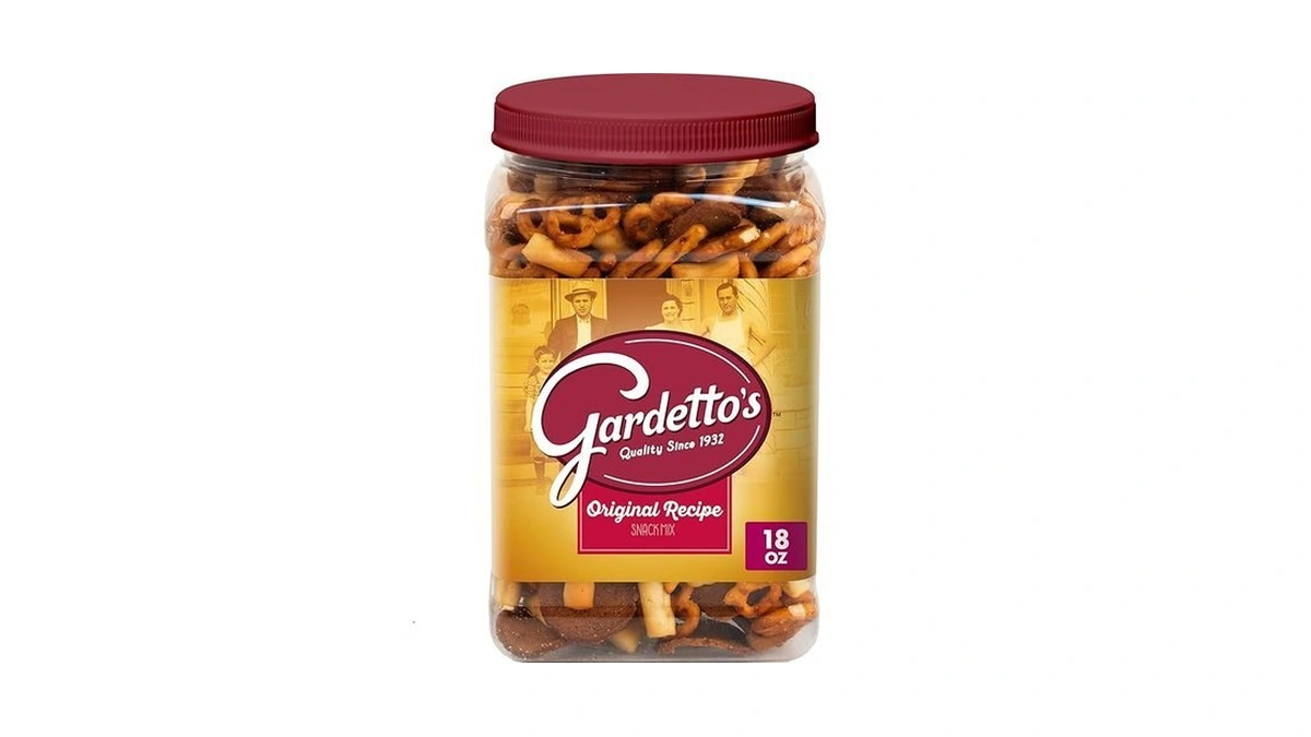 Gardetto's Original Recipe Snack Mix, Salty Snacks Tub, 18 Oz