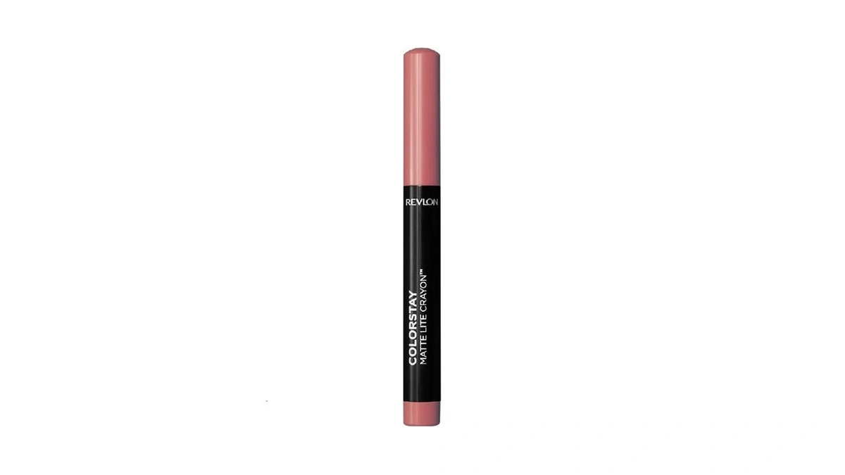 Revlon Colorstay Matte Lite Crayon Lipstick With Built-in Sharpener, Smudge-proof,