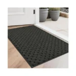 Beqhause Dirt Trapper Door Mat Non-slip Entryway Rugs Stain Resistant