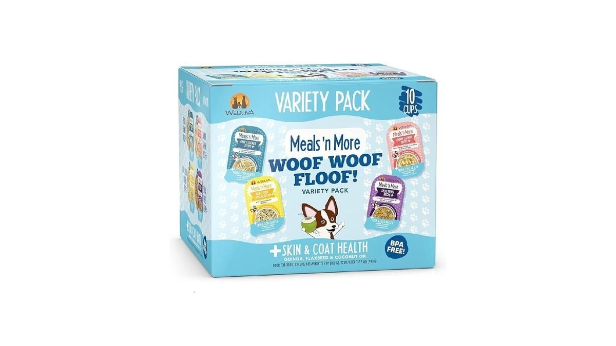 Weruva Meals 'n More Natural Wet Dog Food, Woof Woof