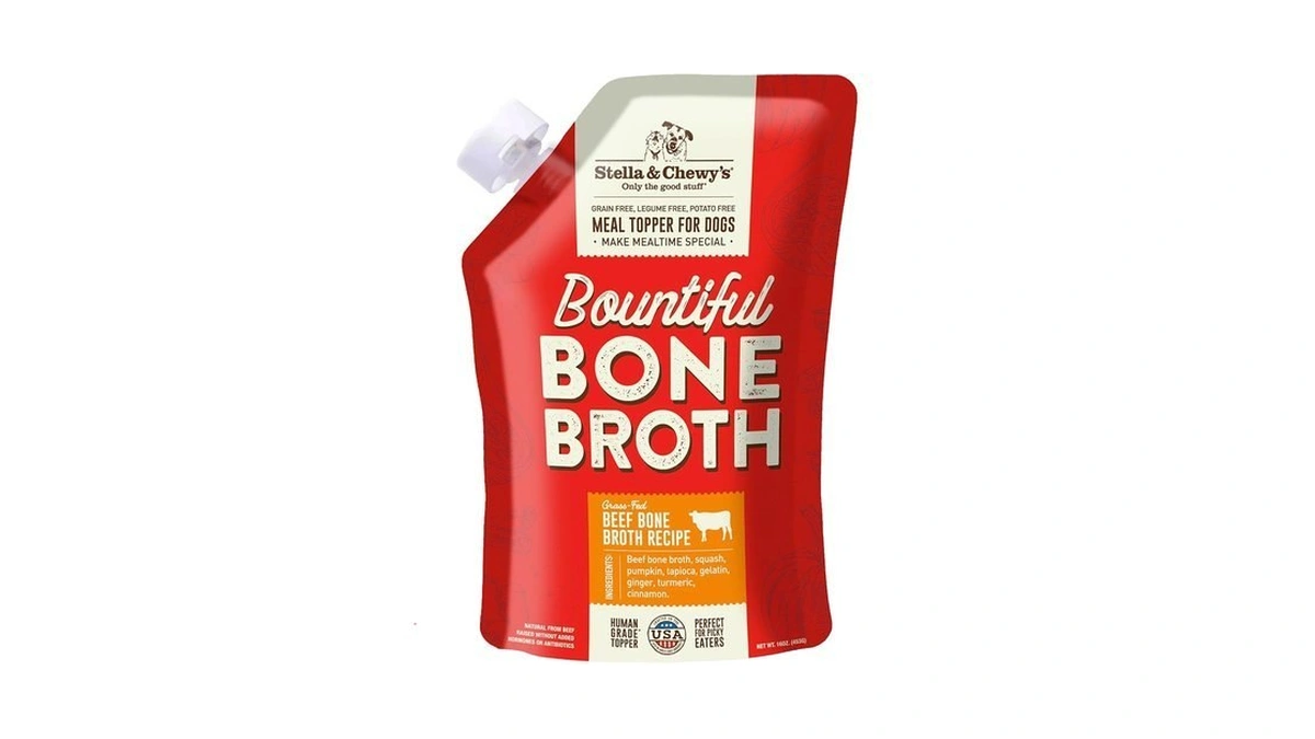 Stella & Chewy's Human-grade Grass-fed Beef Bone Broth For Dogs