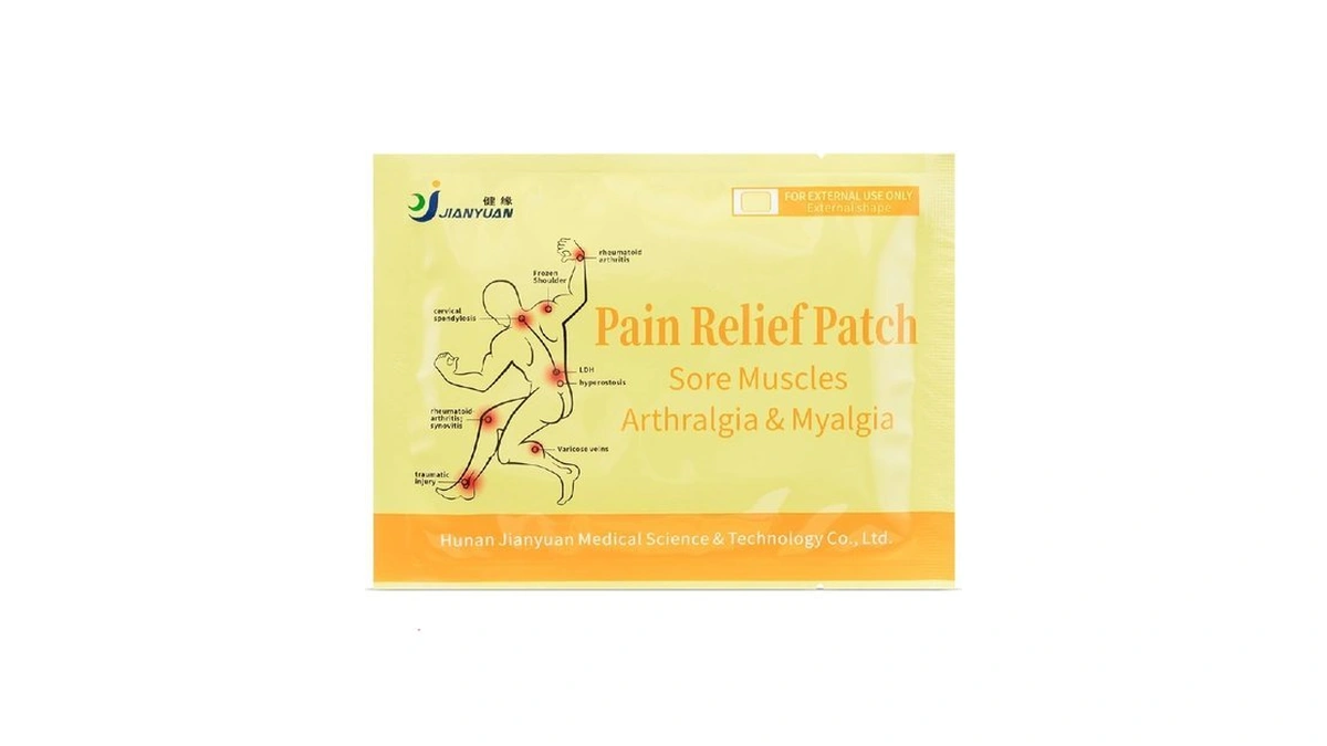 Jianyuan Far-infrared Pain Relief Patches - 12 Hours Soothing Heat
