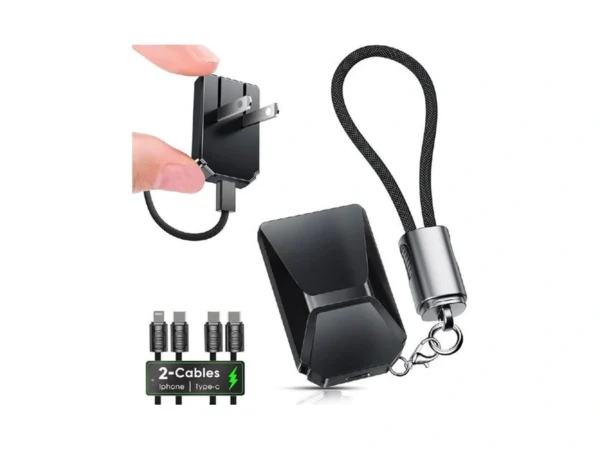 Merryking Usb C Charger, Gan Keychain Design Fast Wall Charger