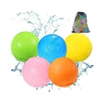Soppycid Reusable Water Bomb Balloons, Magnetic Refillable Water Balls -