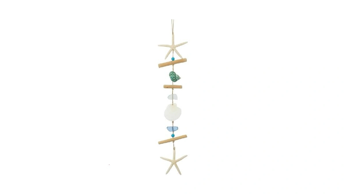 Coastal Wall Decor – Beach Wall Art Handcrafted With Driftwood,starfish,conch,seaglass
