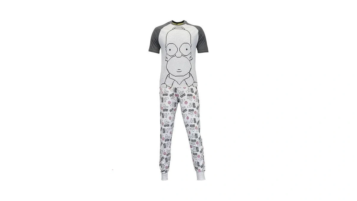 Mens Homer Simpson Pyjamas-l