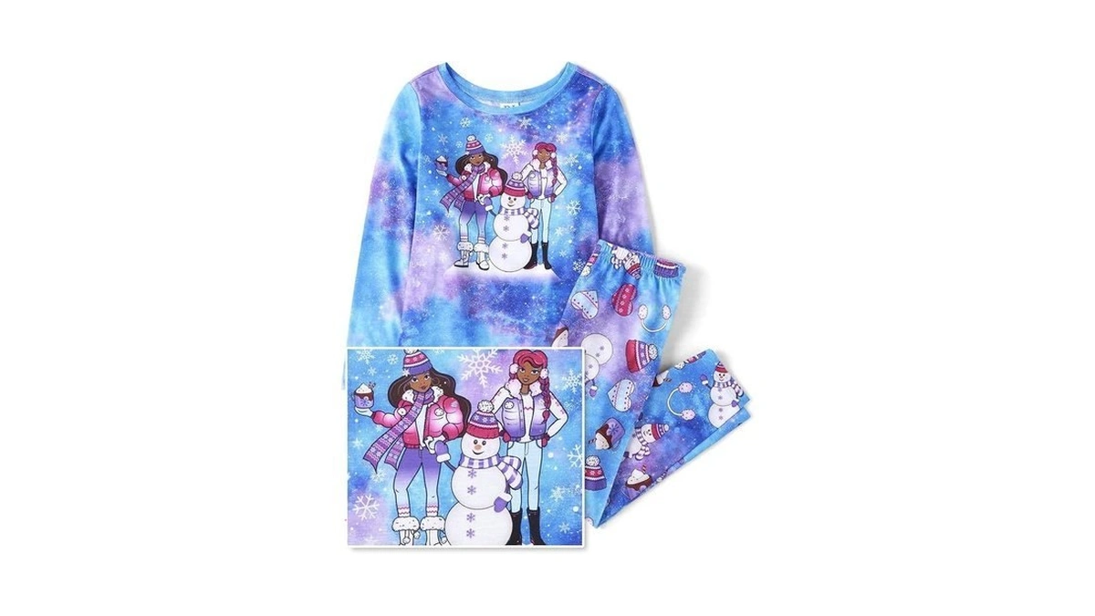 The Children's Place,long Sleeve Top And Pants 2 Piece Pajama