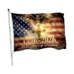 4th Of July Decorations - 250 Anniversary Usa Flag 4x6