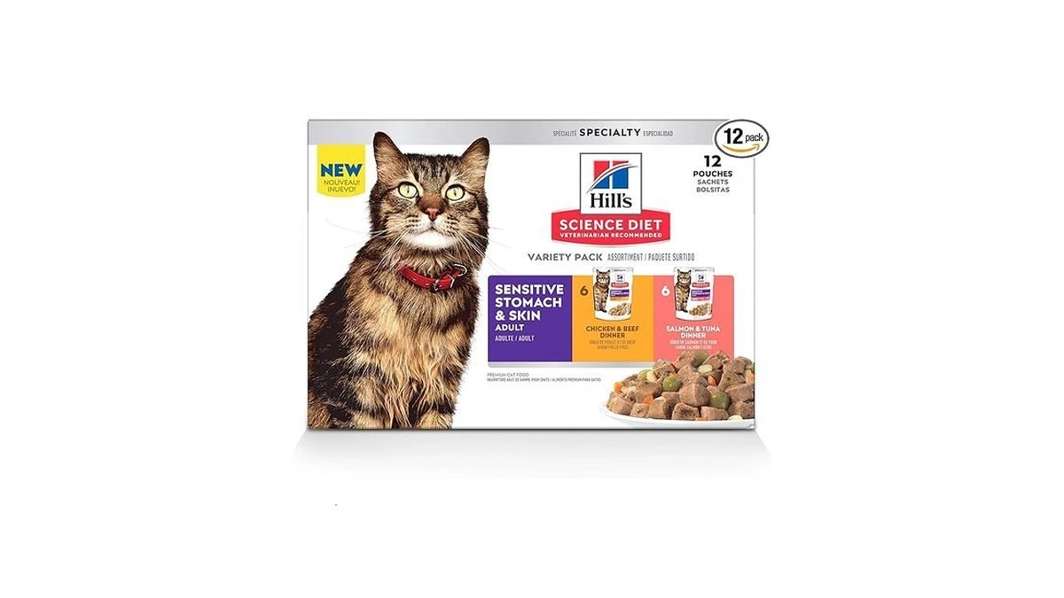 Hill's Science Diet Adult Sensitive Stomach & Skin Wet Cat