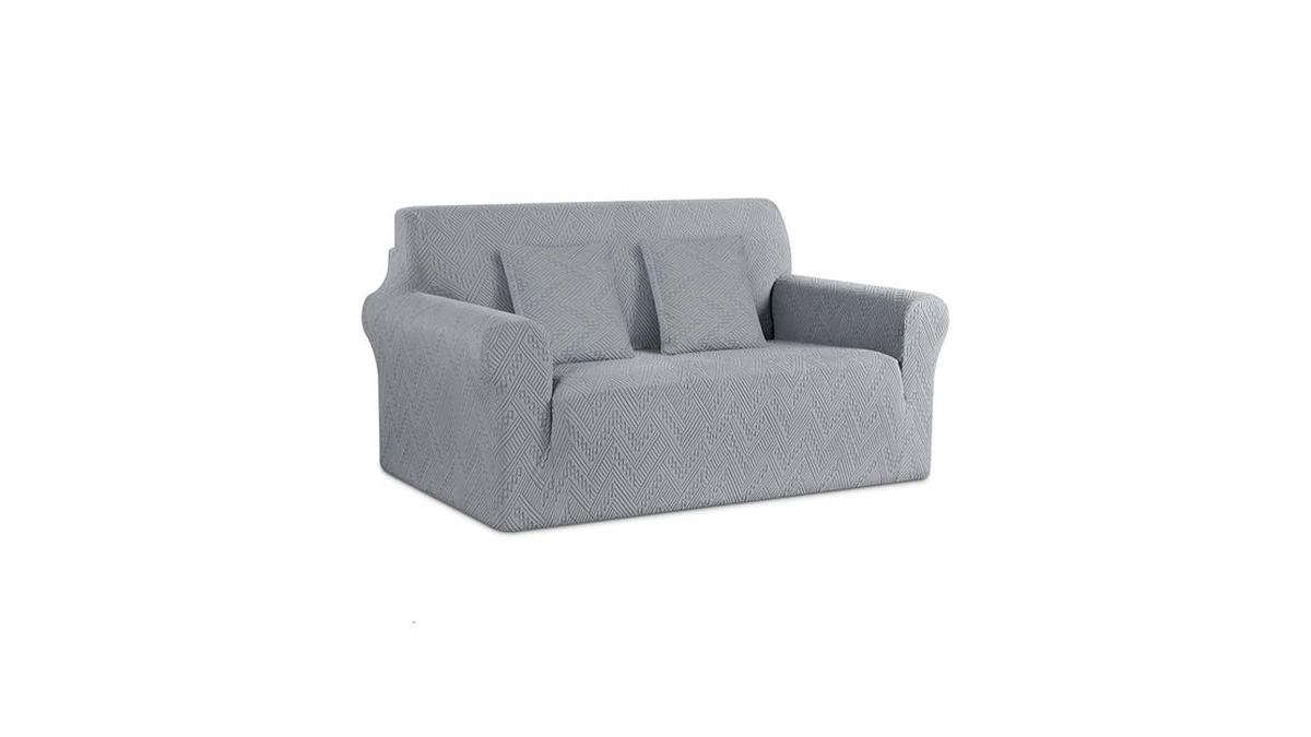 Ruaozz Stretch Loveseat Sofa Cover 1 Piece Couch Covers For