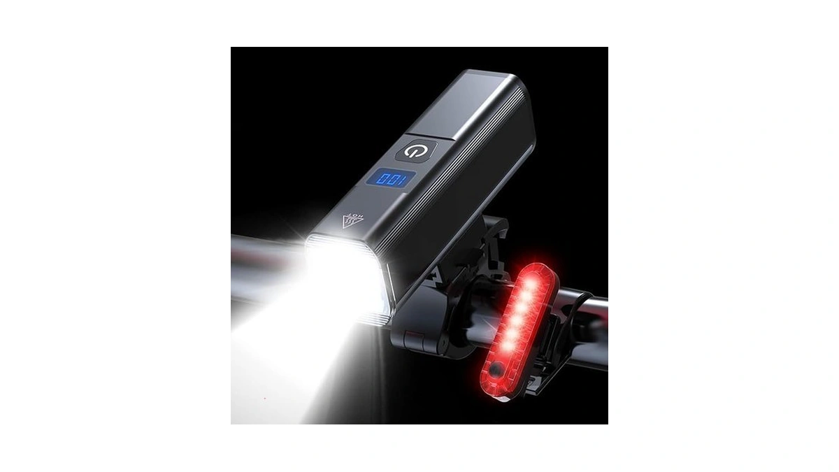 2026 New Bike Lights For Night Riding, Aluminum 1200 Lumens
