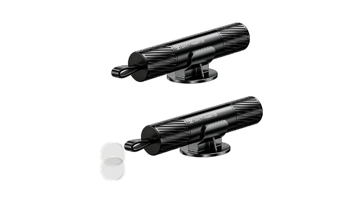 Jorvixn Safe Hammer Glass Breaker Underwater, Car Hammer Window Breaker