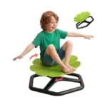 Kyzdzq Spinning Chair For Autistic Kids,sensory Swivel Chair, 220lbs Weight