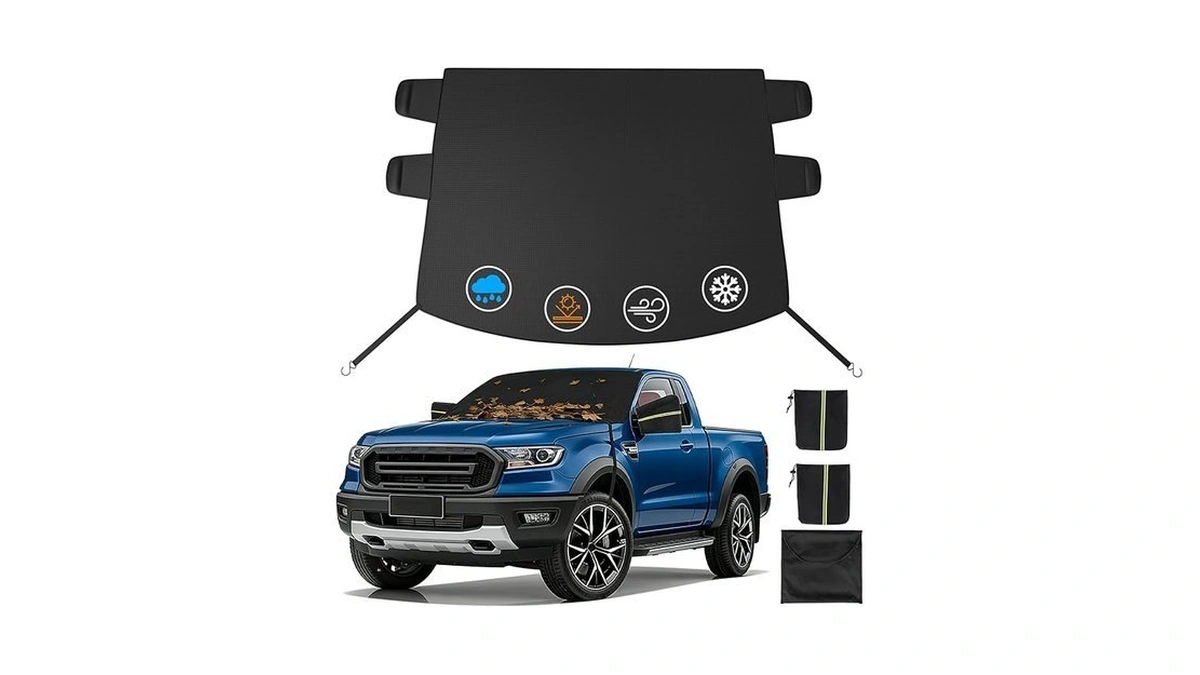 Instraella Windshield Cover For Ice And Snow, All-season Car Windshield