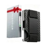 Stouchi Trackable Wallet For Men, Built-in Apple Find My (ios