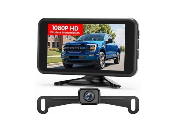 Auto-vox Wireless Backup Camera: 5" 1080p Hd Dual-channel Monitor, Easy