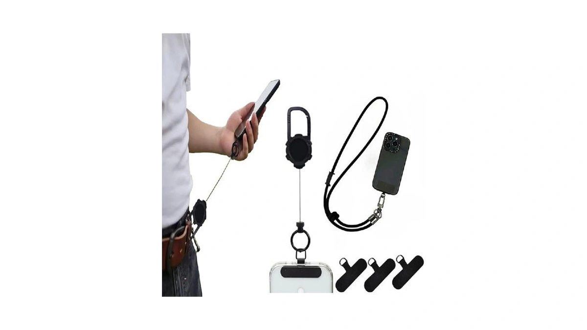 Ywpkfd Anti Theft Phone Strap, Retractable Anti-theft Phone Holder With