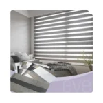 Graywind Eve Zebra Blinds Dual Layer Blinds Privacy Light Control,