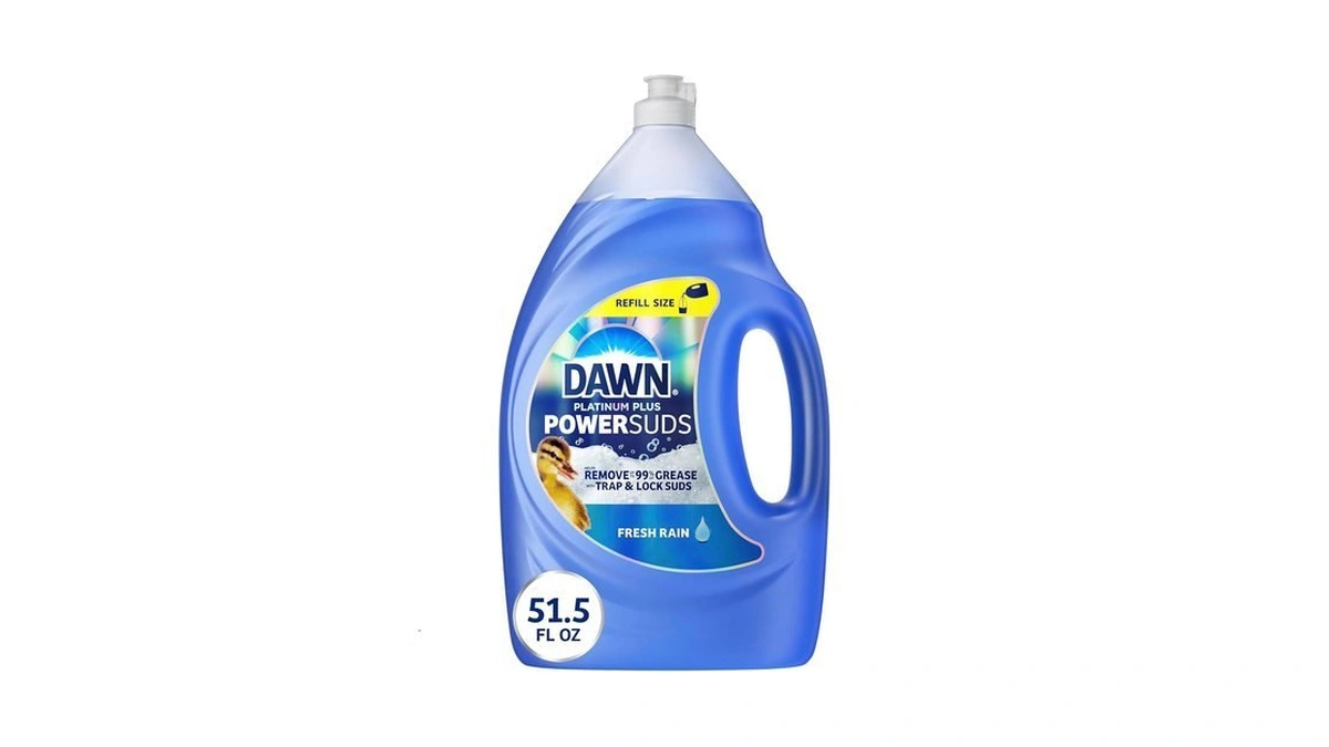 Dawn Platinum Plus Powersuds Liquid Dish Soap, 51.5 Oz. Refill
