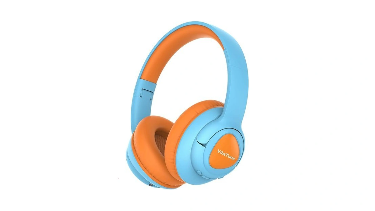 Vibetune Kids Bluetooth Headphones, 60h Playtime, Volume Limited 85/94db, Bluetooth
