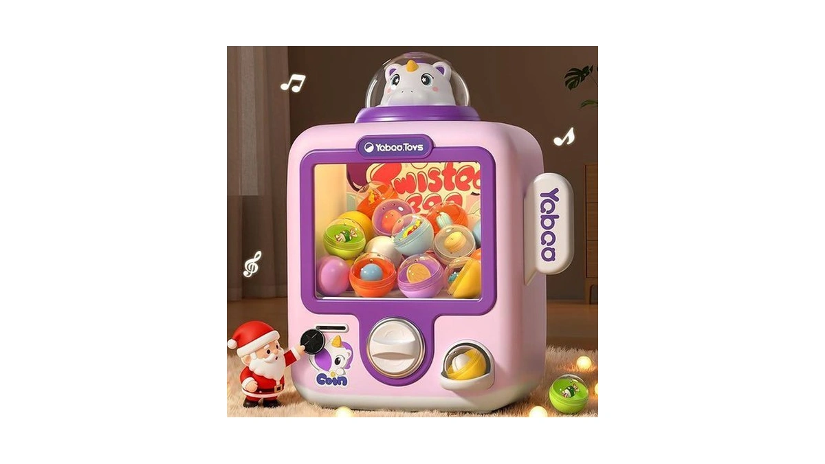 34 Pcs Vending Machine Kids Toys , Unicorns Electronic Game