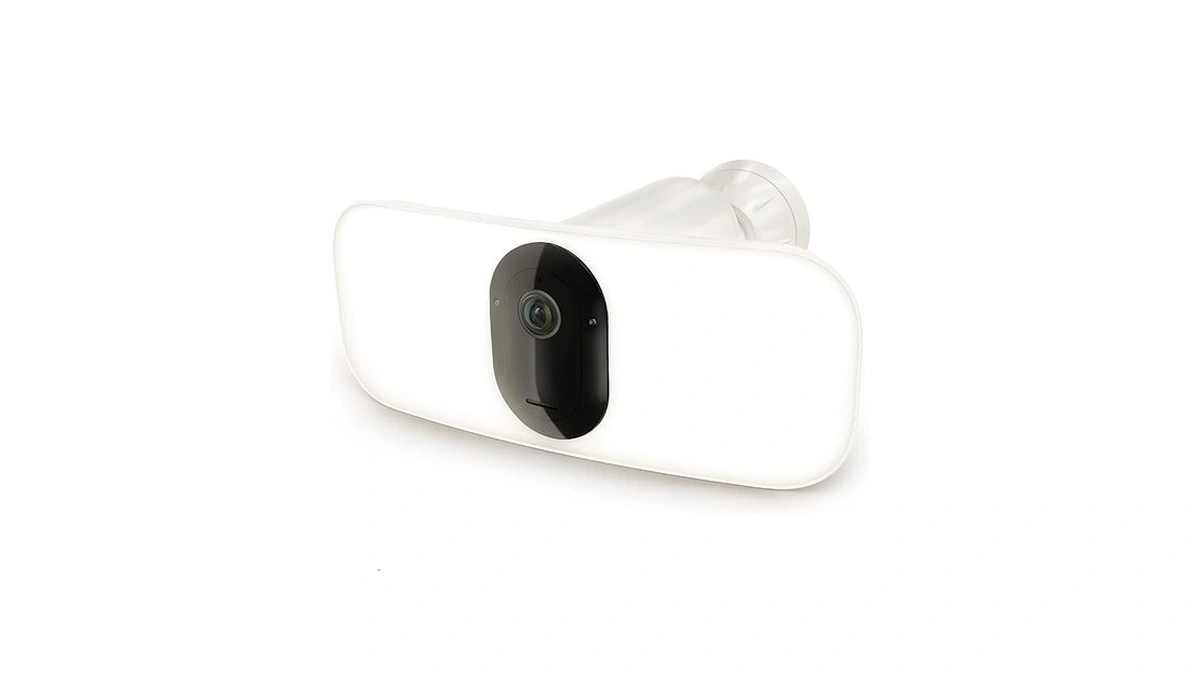 Floodlight Security Camera Wireless Outdoor 2k No Wiring - Arlo