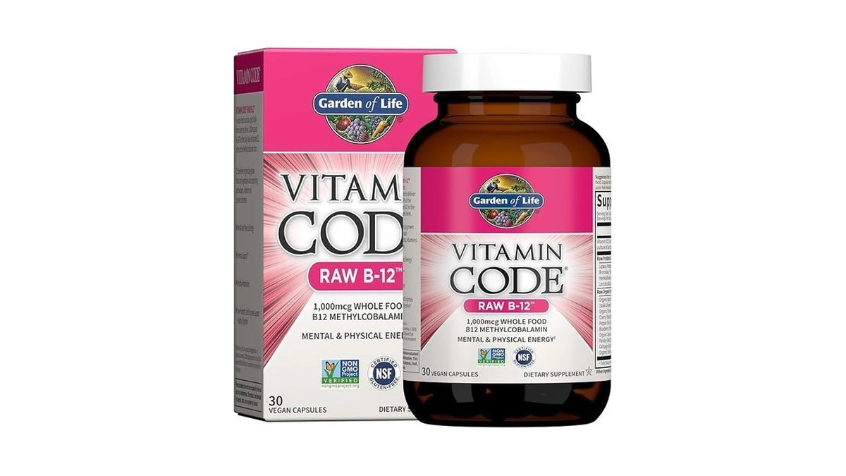 Garden Of Life Vitamin Code Raw B-12 - 30 Capsules,