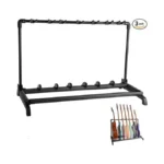 Ghostfire 7 Multi-guitar Stand Folding Display Rack Black Guitar Display
