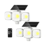 Cinoton Solar Motion Sensor Outdoor Lights, 3 Modes Led Security