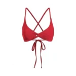 Berlook Bikini Tops For Women Bathing Suit Twist Tie Back