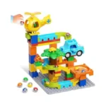 Burgkidz Marble Runs For Kids 4-8, Educational Learning Marble Maze